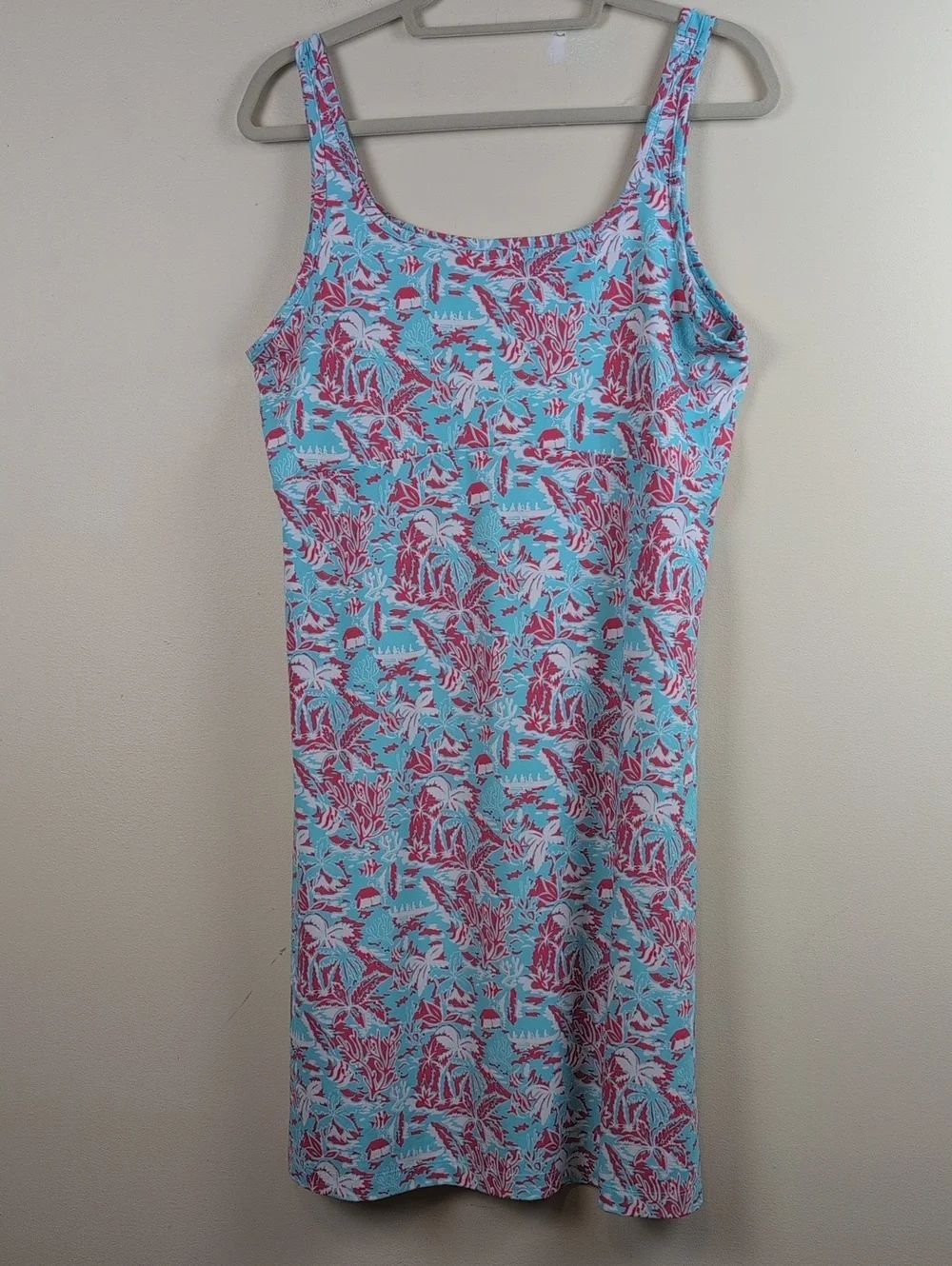 Columbia PFG Omni Freeze Advance Cooling Tank Dress Size XL Summer Beach Outdoor